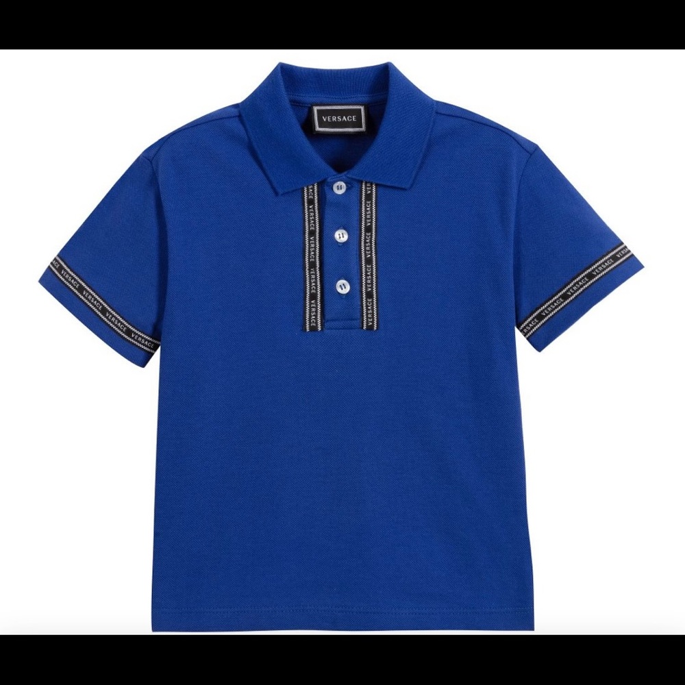 Authentic VERSACE polo shirt for  kids